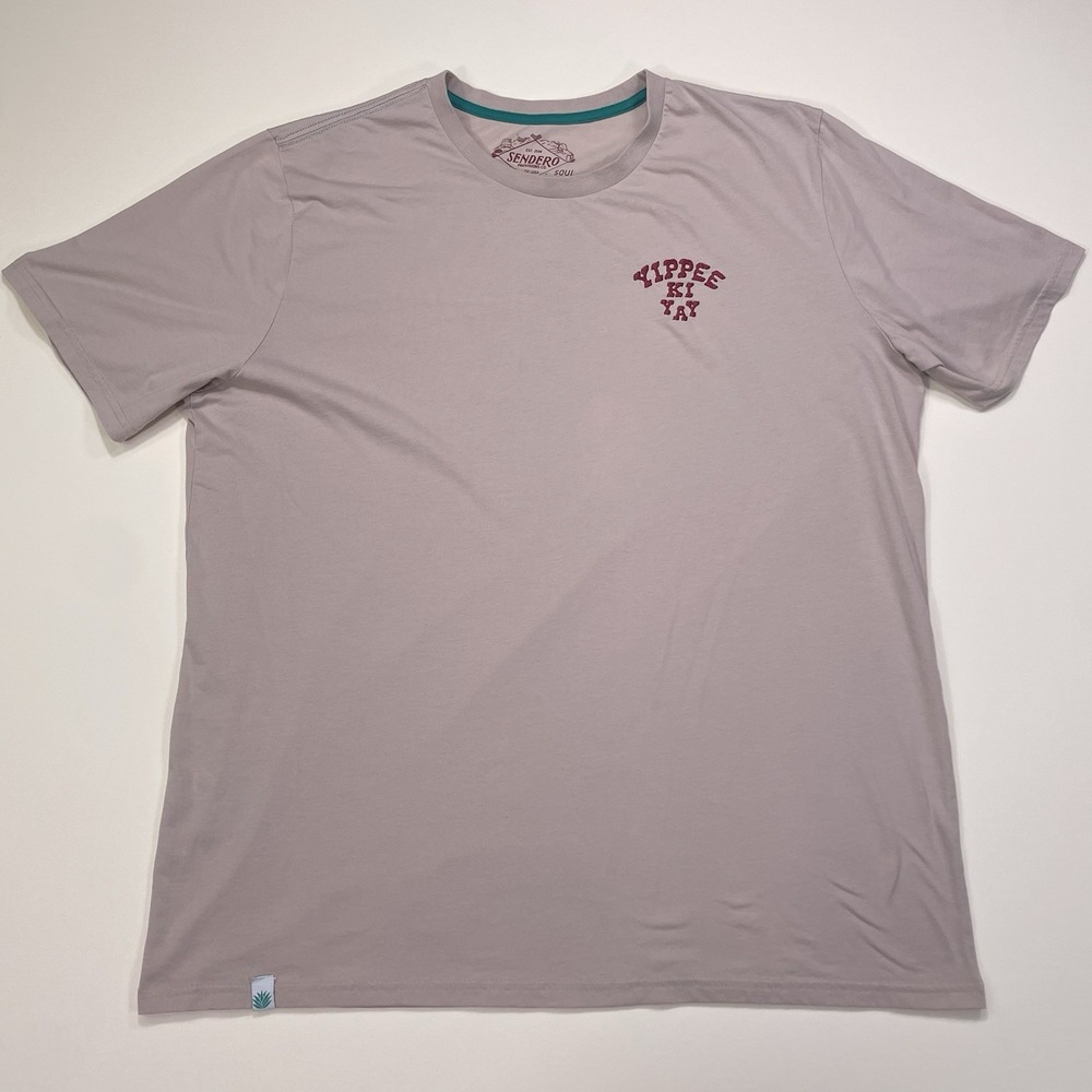 Sendero Provisions T Shirt Men's XXL Double Sided Graphic Yippie Ki Yay S/S